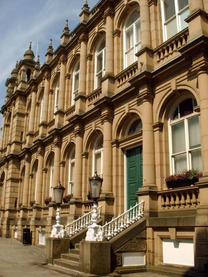 Town Hall Steps